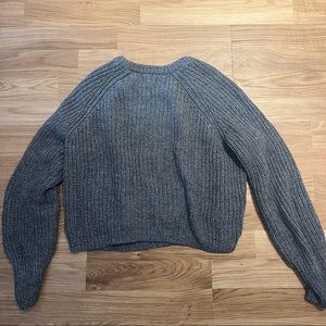 NWOT American Apparel cropped fisherman’s sweater medium